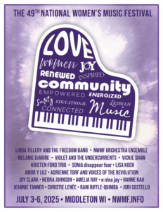 Program Cover of the 2025 NWMF 
